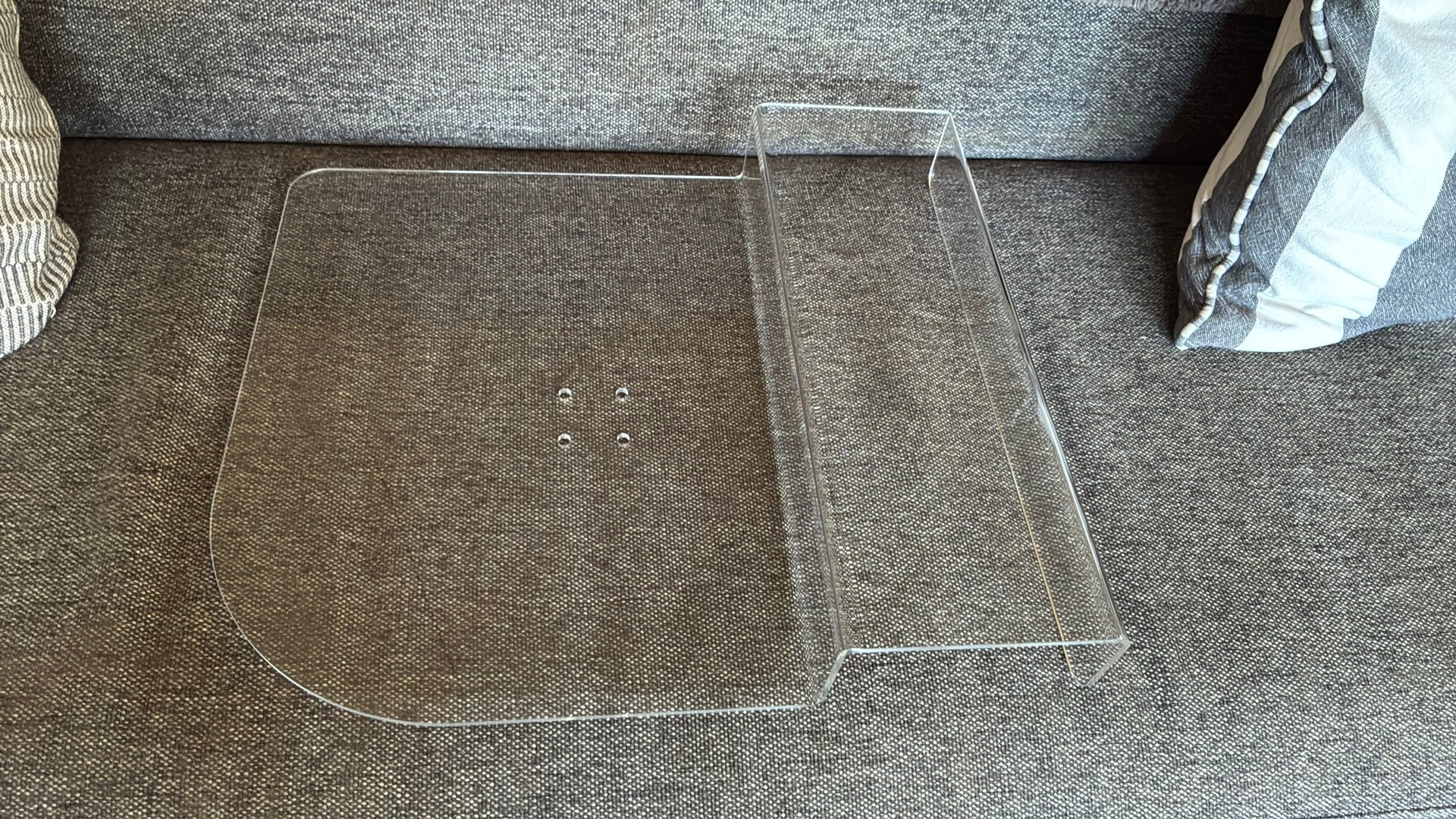 Plexiglas stofkap platenspeler 47x41x7 cm, Ophalen of Verzenden, Zo goed als nieuw, Overige merken