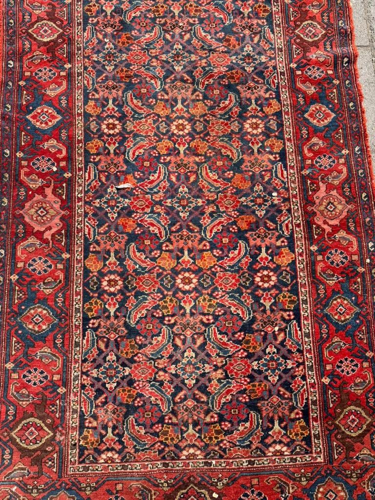 Uniek volledig Perzische Malayer tapijt – 200 x 122 cm, Wol, Ophalen of Verzenden, Zo goed als nieuw, NA