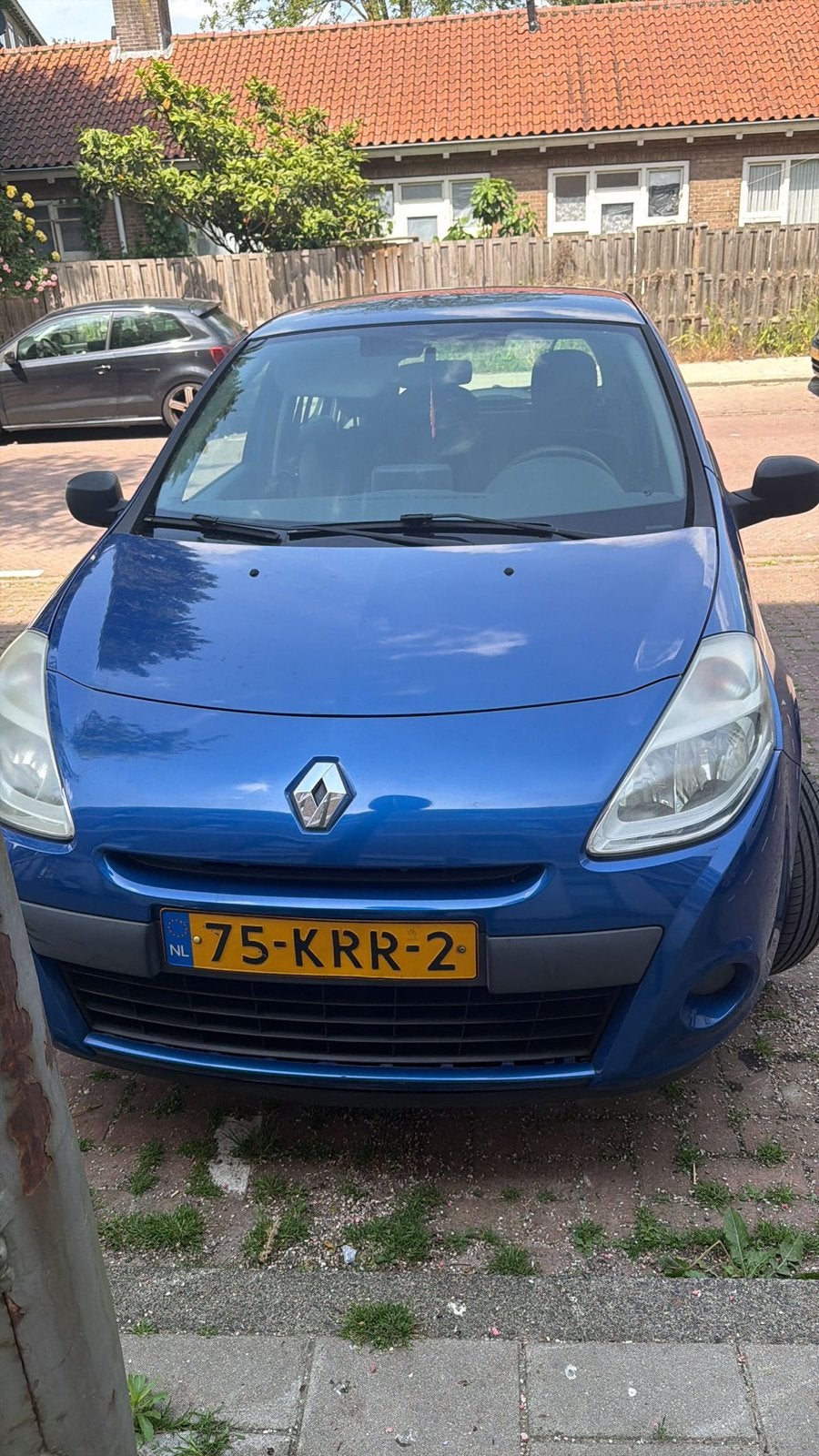 Renault Clio 1.2 16V 55KW 5-DRS 2010 Blauw.Apk tot mei 2027, Auto's, Renault, Voorwielaandrijving, 535 kg, 74 pk, 4 cilinders