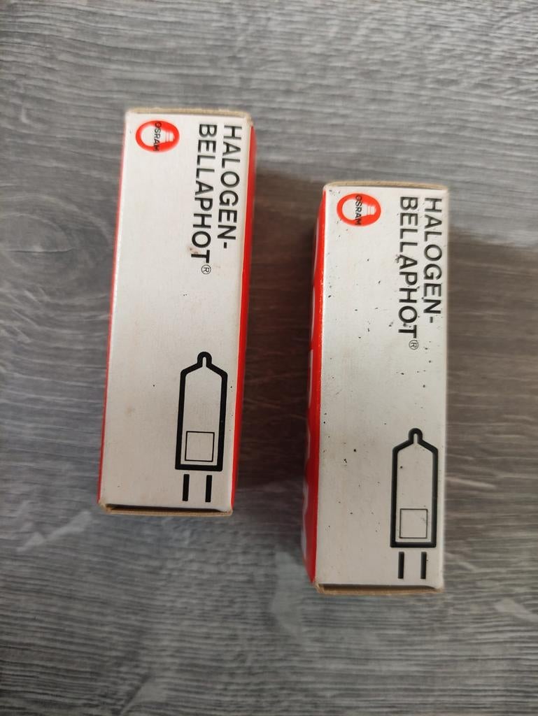 Osram halogeen lampjes voor fotografica, Ophalen of Verzenden