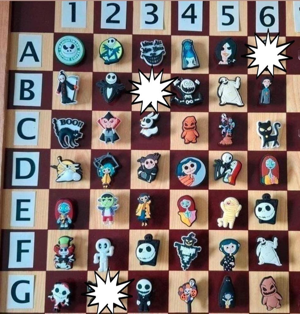 9 : Nightmare before christmas schoenbedels Pins v/d Crocs, Ophalen of Verzenden