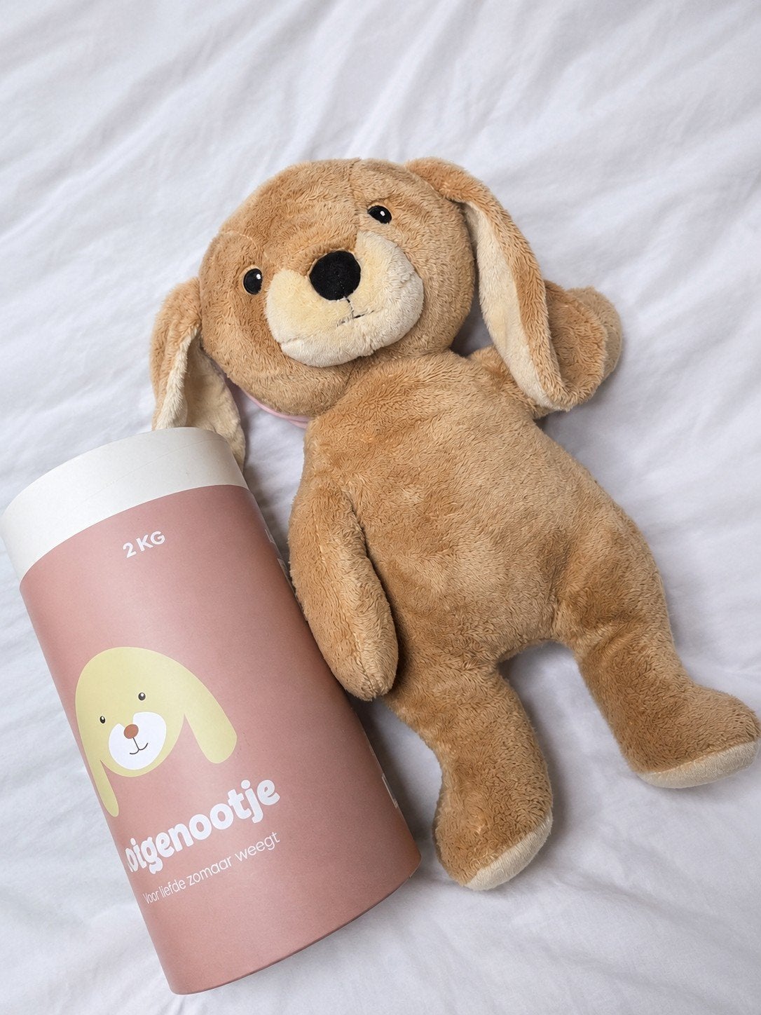 Lotgenootje Knuffel Hond - 2KG Zwaarteknuffel, Ophalen, Overige merken, Konijn, Zo goed als nieuw