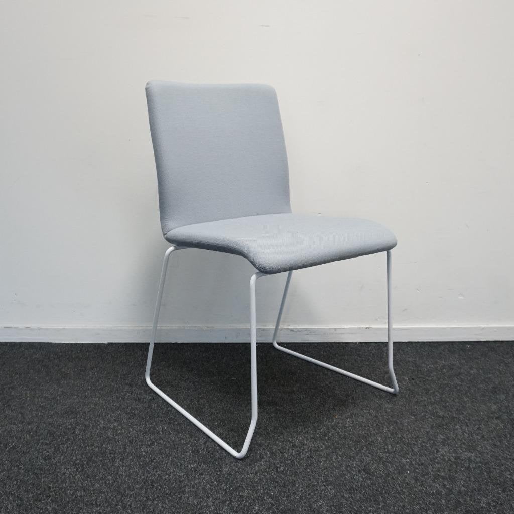 Lande  Vergaderstoel / Conferentiestoel | L-Blauw | Slede, Gebruikt, -, -, Ophalen of Verzenden