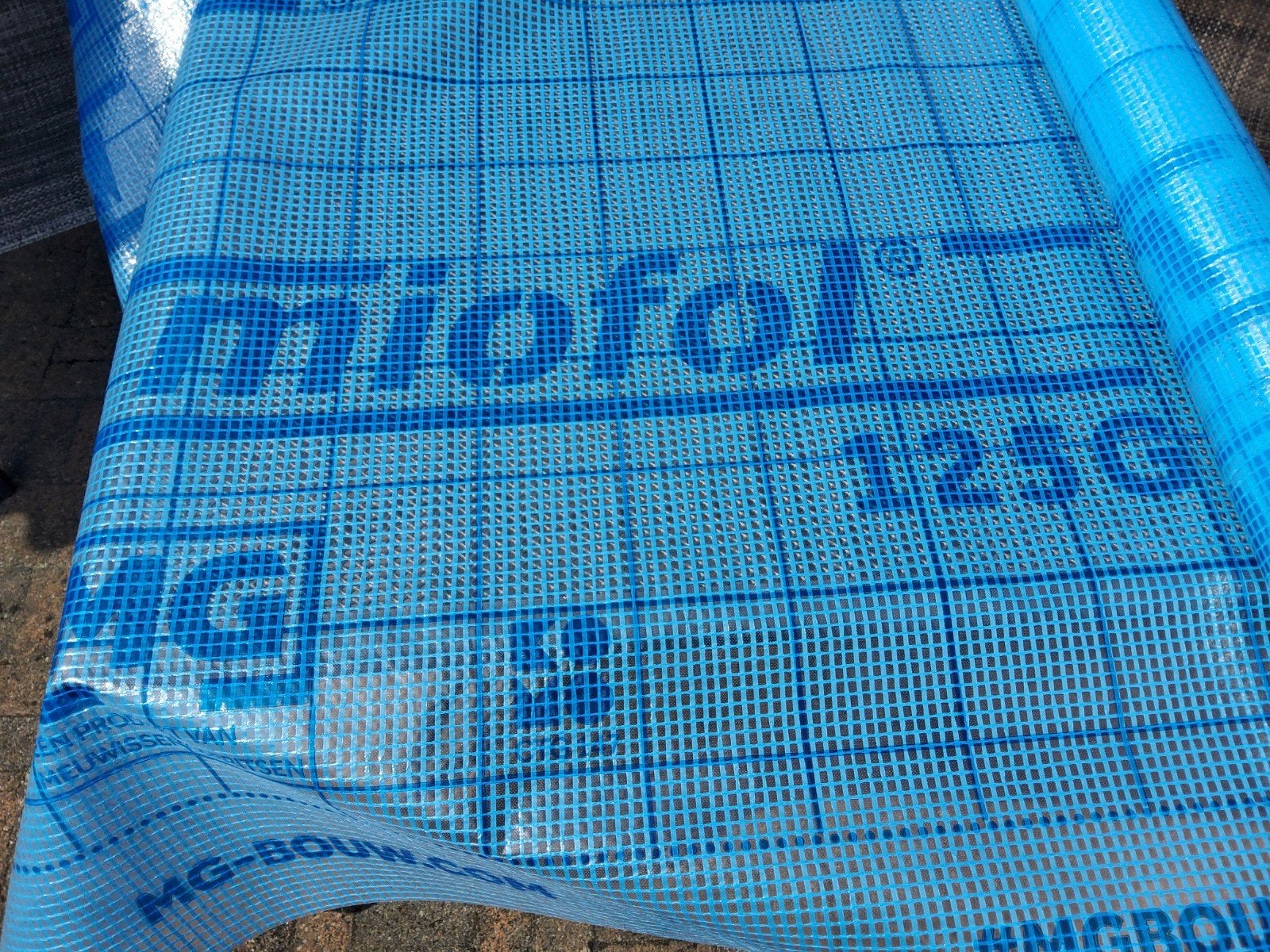 Miofol 125G damp-open folie, bouwfolie, dampdoorlatend, Doe-het-zelf en Verbouw, Ophalen, Nieuw, 15 m² of meer, Folie