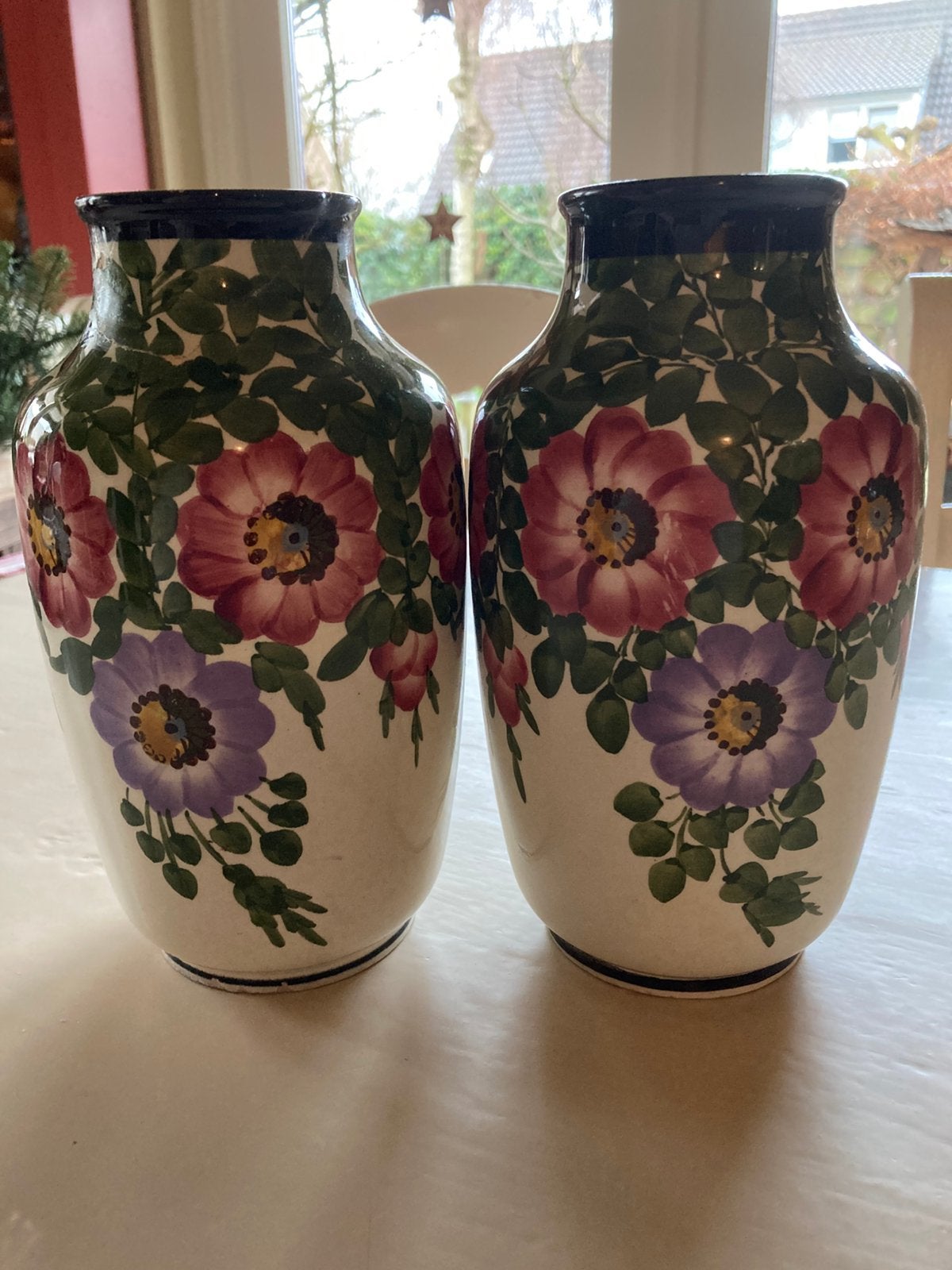 Vintage tweedelig kaststel, Antiek en Kunst, Ophalen of Verzenden