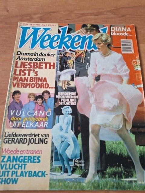 Weekend 1985 Prinses Diana Kees Verkade Dynasty Mary Servaes, Verzenden, Gelezen, Overige typen