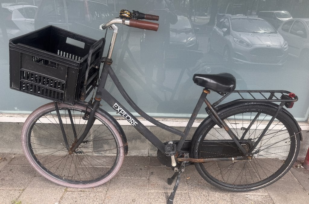 Damesfiets, Fietsen en Brommers, Fietsen | Dames | Damesfietsen, Ophalen, Gebruikt, Terugtraprem, Overige merken