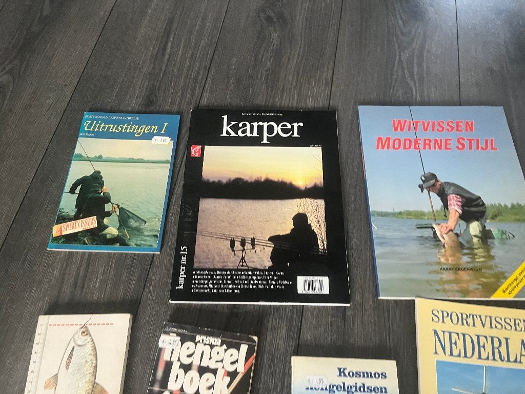 adv 930 /mixset hengelsportboeken, Ophalen of Verzenden, Nieuw, Boek of Tijdschrift
