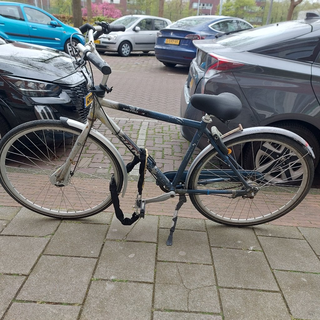 Giant Herenfiets, Fietsen en Brommers, Fietsen | Heren | Herenfietsen, Ophalen, Gebruikt, Versnellingen, Giant