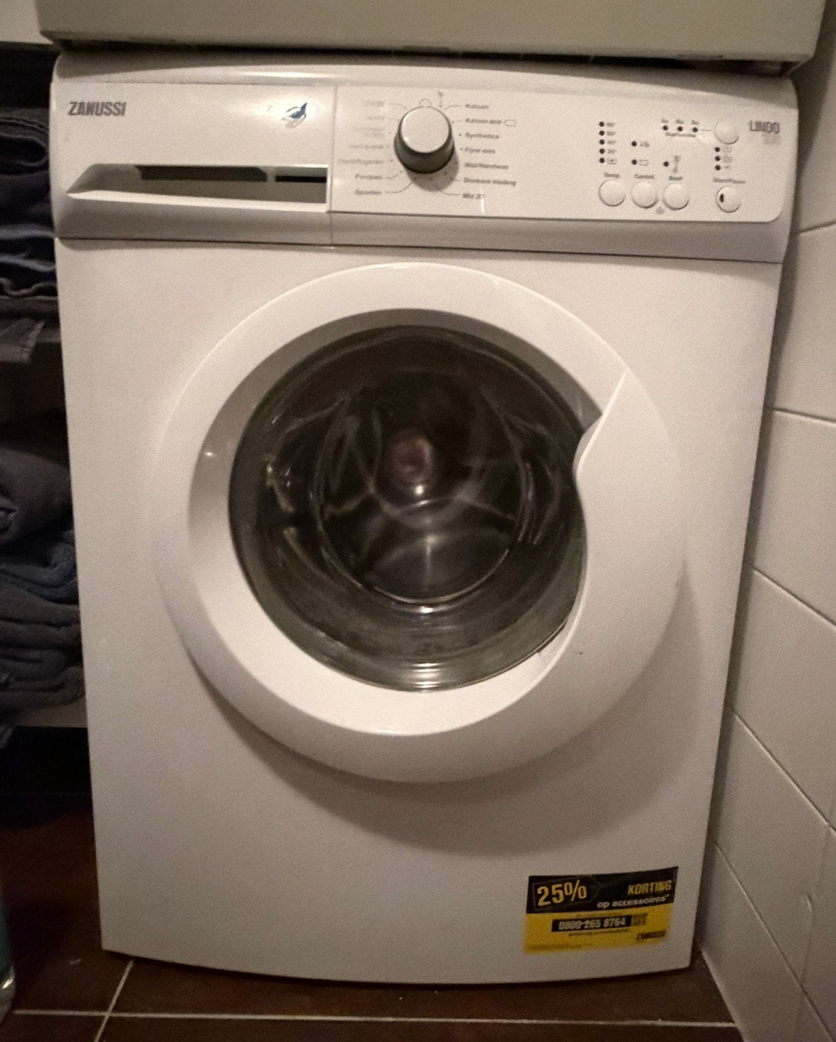 Te Koop  wasmachine en Droger, Ophalen of Verzenden, Zo goed als nieuw, 85 tot 90 cm, 1200 tot 1600 toeren
