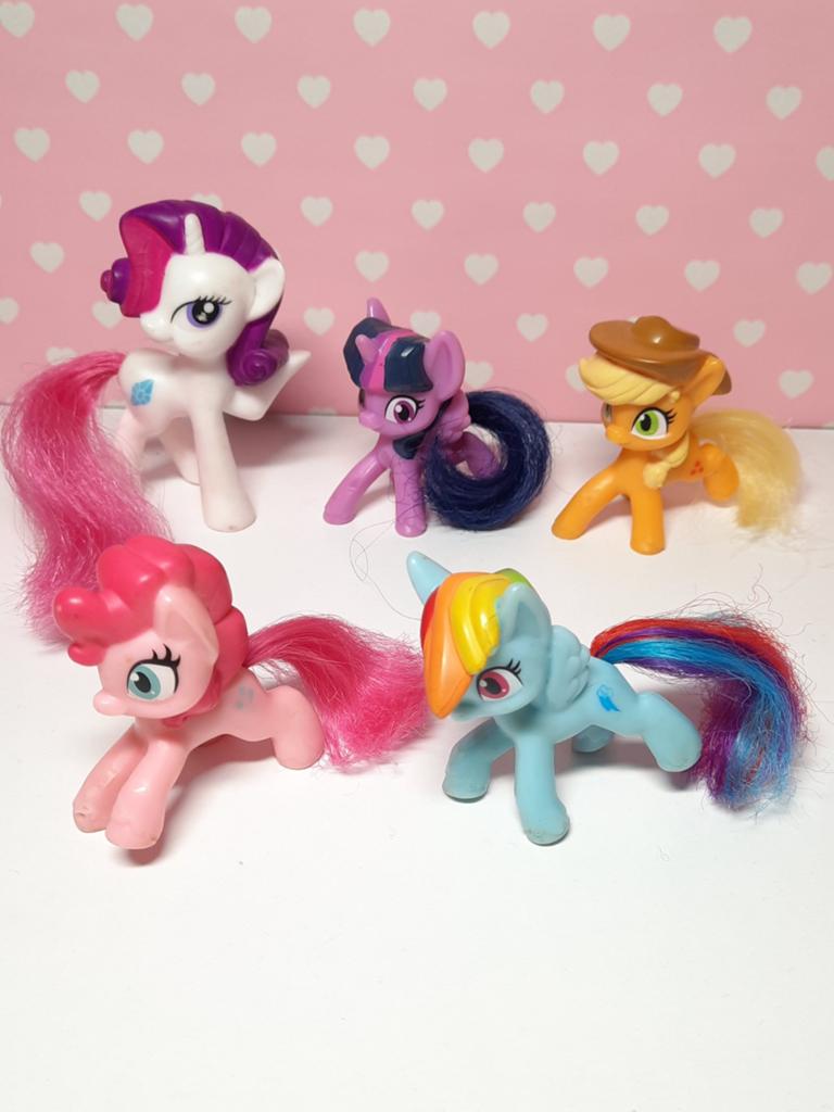 My Little Pony G4 Hasbro Figuren Set - 5 stuks, Ophalen of Verzenden, Gebruikt