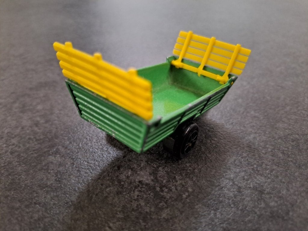 landbouwvoertuig miniatuur Majorette, Ophalen, Gebruikt