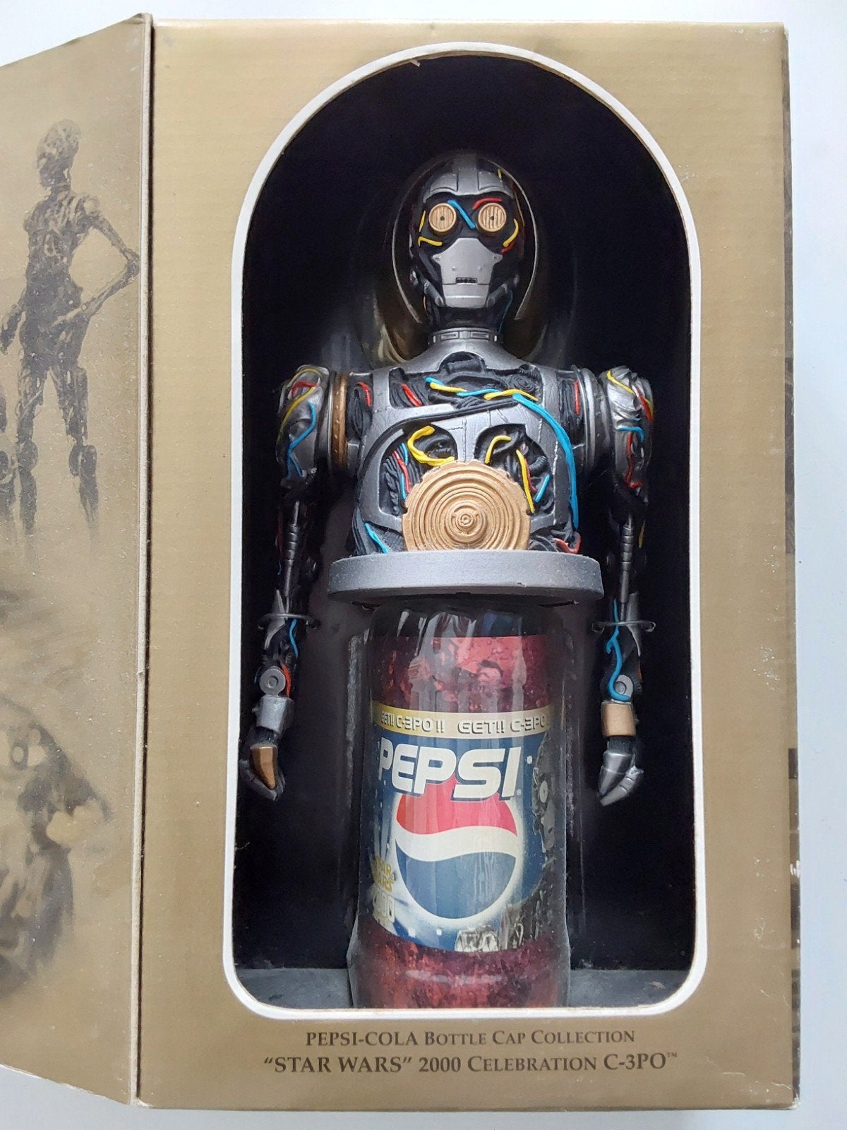 Pepsi Cola Bottle Cap Collection Star Wars 2000 C - 3PO, Ophalen of Verzenden, Zo goed als nieuw