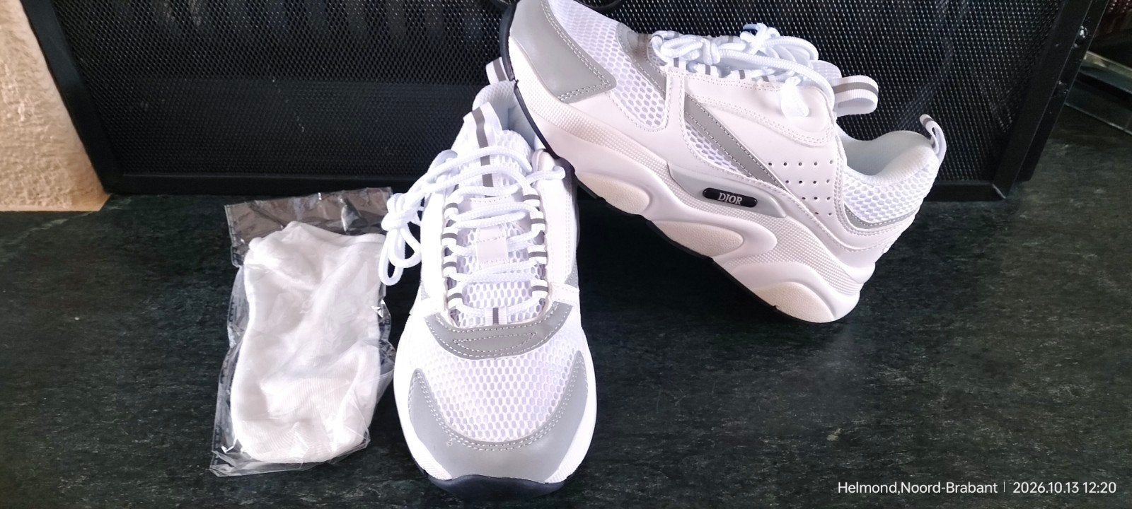 Dior Sneakers Maat 38 -  Nieuw, Ophalen, Wit, Nieuw, Sneakers of Gympen