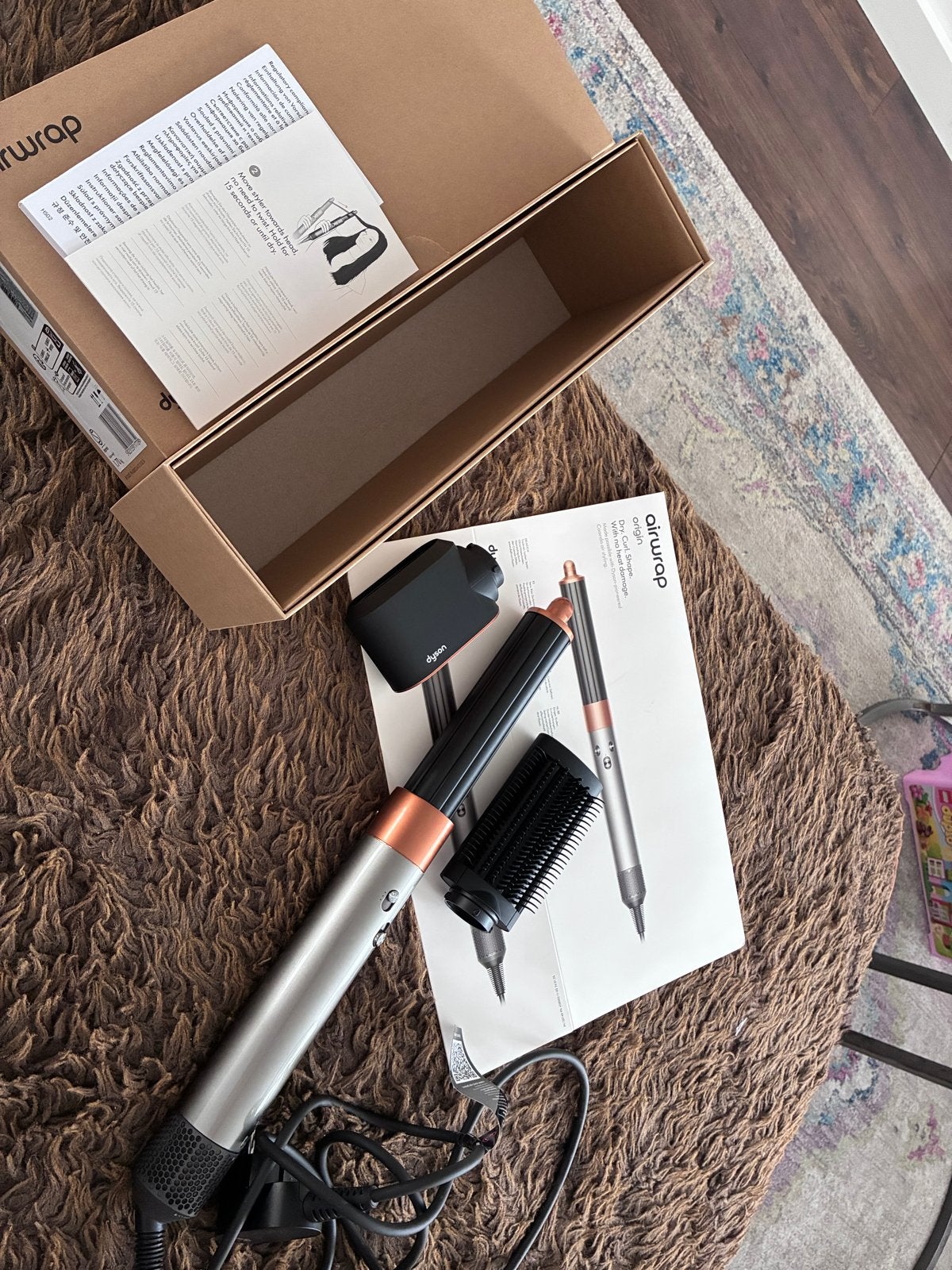 Dyson Airwrap Complete Styler met opzetstukken, Ophalen, Zo goed als nieuw, Haarverzorging