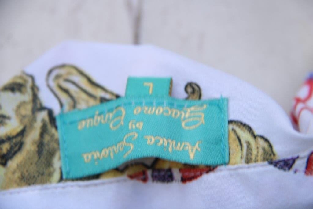 Doorknoopjurk gekleurd Antica Sartoria mt L Vaste prijs, Overige kleuren, Maat 42/44 (L), Ophalen of Verzenden, Zo goed als nieuw