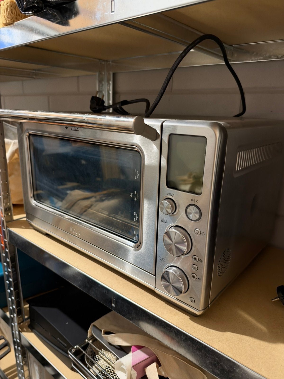 Sage the Smart Oven Air Fryer XL zilver, Ophalen, Minder dan 45 cm, Overige merken, Hete lucht