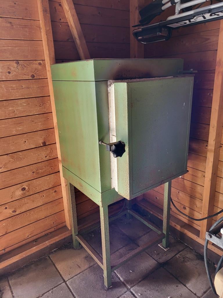 Porselein/aardewerk oven, Witgoed en Apparatuur, Ovens, Ophalen, Gebruikt, 60 cm of meer, Vrijstaand