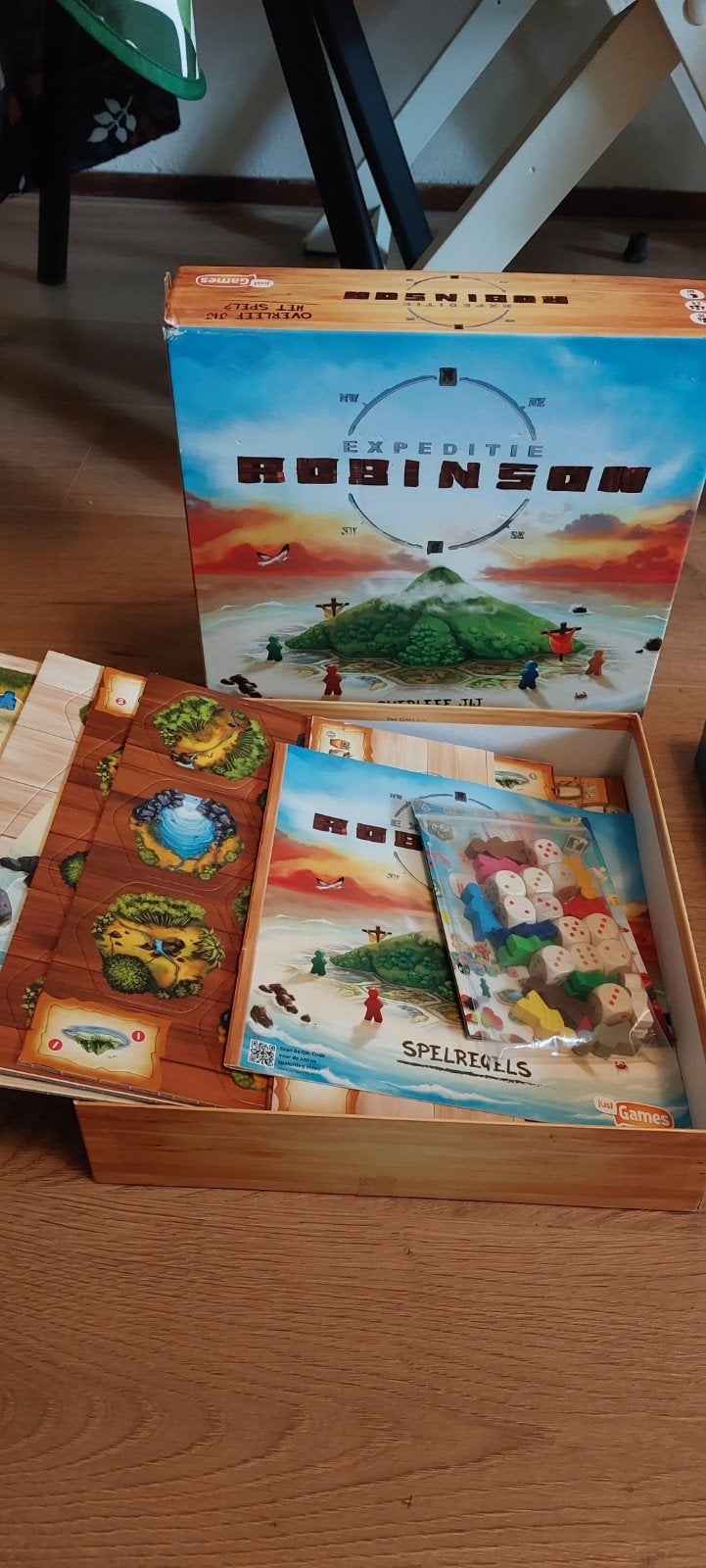 Bordspel Expeditie Robinson. Nieuw in doos 2 tot 6 spelers, Ophalen, Nieuw
