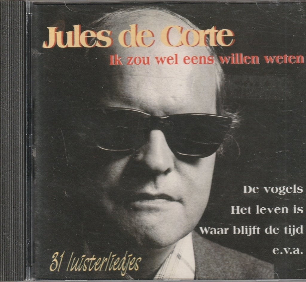 Jules de Corte 31  luisterliedjes, Verzenden, Zo goed als nieuw, Levenslied of Smartlap