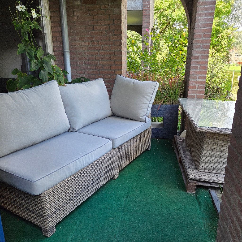 LOUNGESET CHAISE, Tuin en Terras, Ophalen, 6 zitplaatsen, Zo goed als nieuw, Loungeset