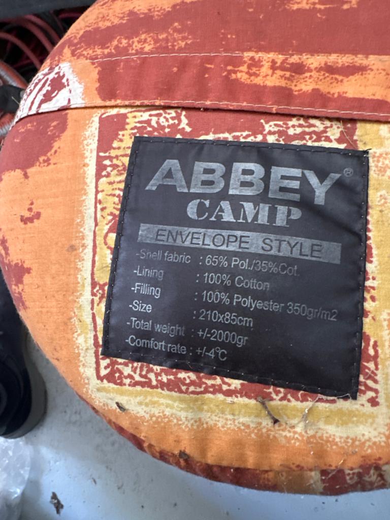 Abbey Camp Slaapzak Envelope Stijl - Comfortabel & Ruim, Ophalen of Verzenden, Gebruikt