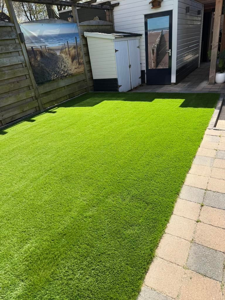 Kunstgras laatste coupons/rollen, Tuin en Terras, Gras en Kunstgras, Ophalen of Verzenden, Zo goed als nieuw, Minder dan 10 m²