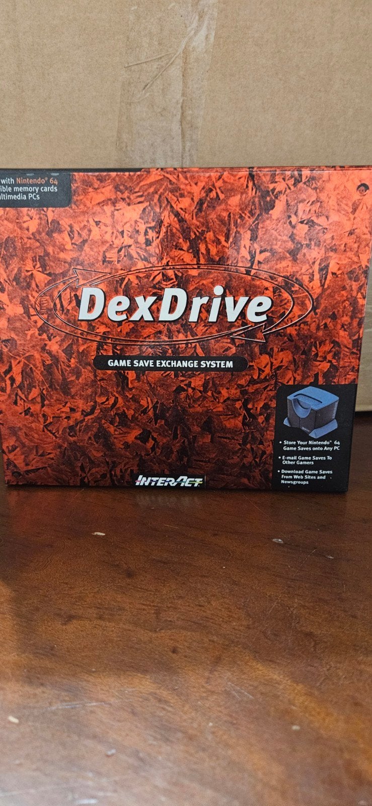 Interact DexDrive Game Save Exchange System Nintendo 64, Ophalen of Verzenden, Zo goed als nieuw, Zonder controller
