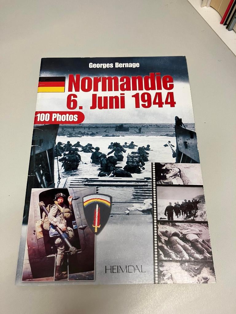 Normandie 6 juni 1944 100 photos Heimdal, Ophalen of Verzenden, Tweede Wereldoorlog, Gelezen, Algemeen