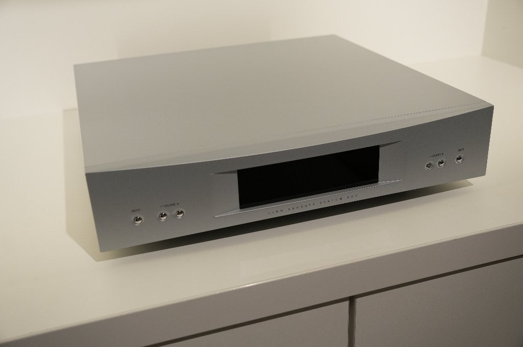 Linn Akurate System Hub streamer Ex-Demo, zilver, Ophalen of Verzenden, Zo goed als nieuw, HDMI, Zonder harde schijf
