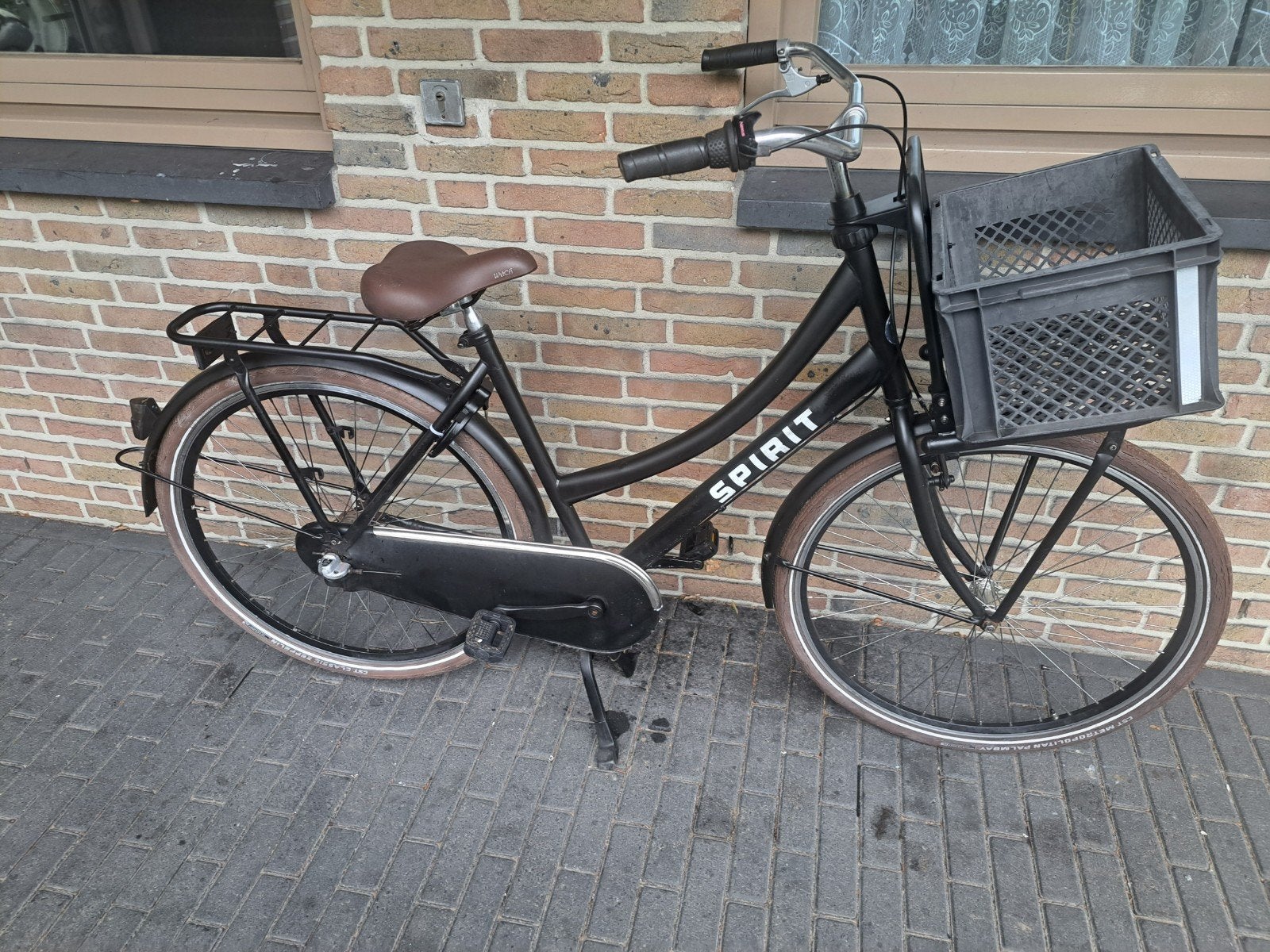 spirit 28inch 54cm 3 versnellingen, Ophalen, Terugtraprem, 53 tot 56 cm, Versnellingen