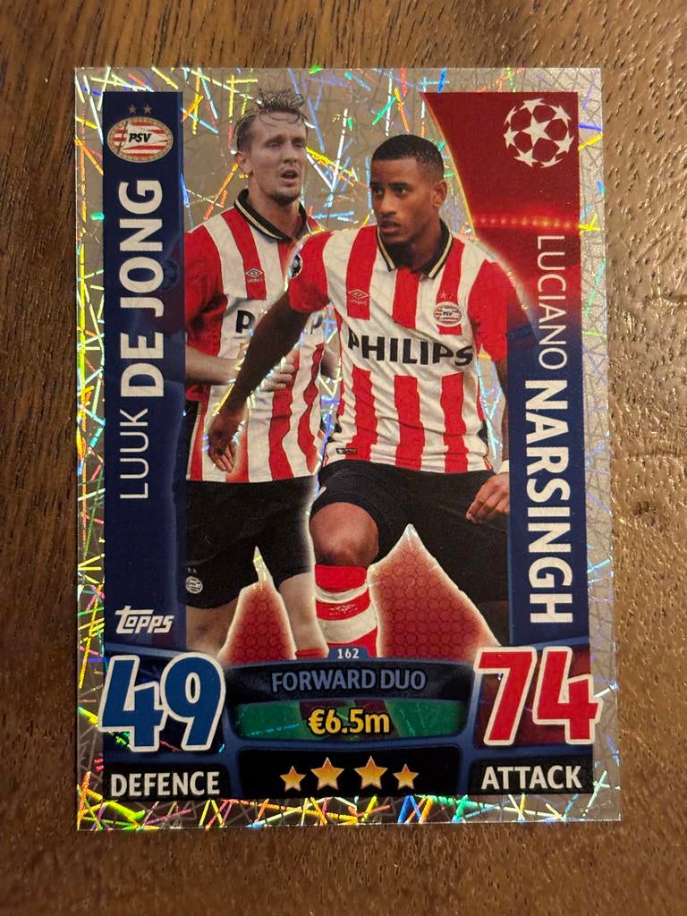 PSV Topps Match Attax Champions League Kaarten (3 stuks), Ophalen of Verzenden, Zo goed als nieuw