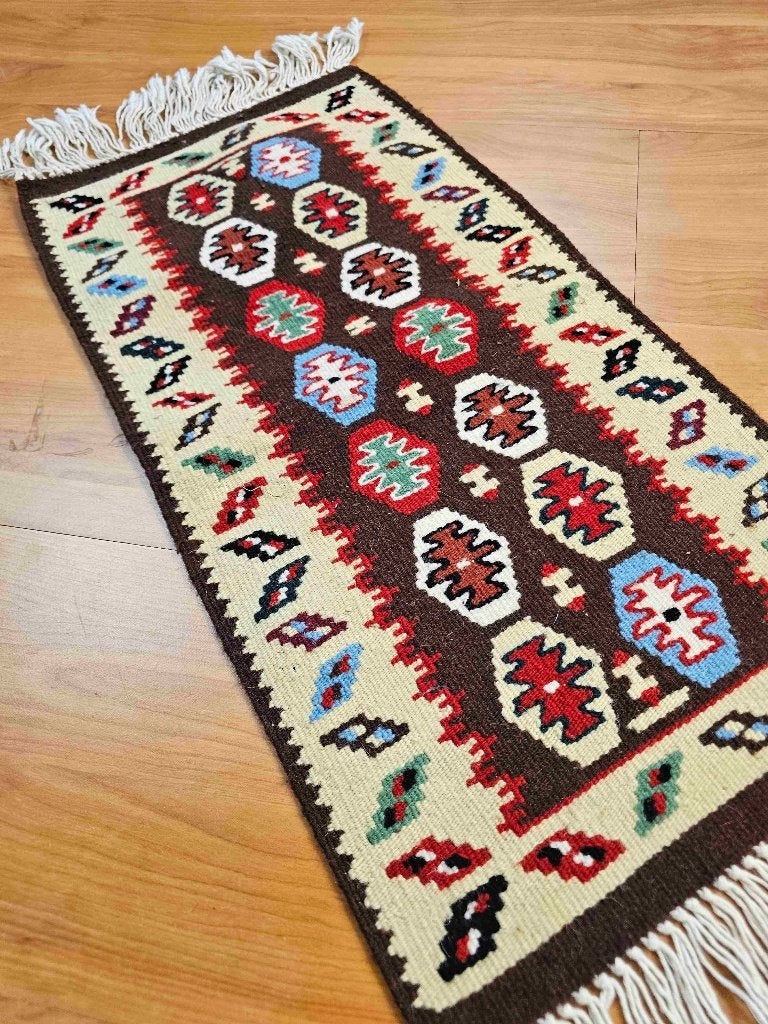 Kelim loper 59/29 cm, Minder dan 50 cm, Gebruikt, 50 tot 100 cm, Etten-Leur