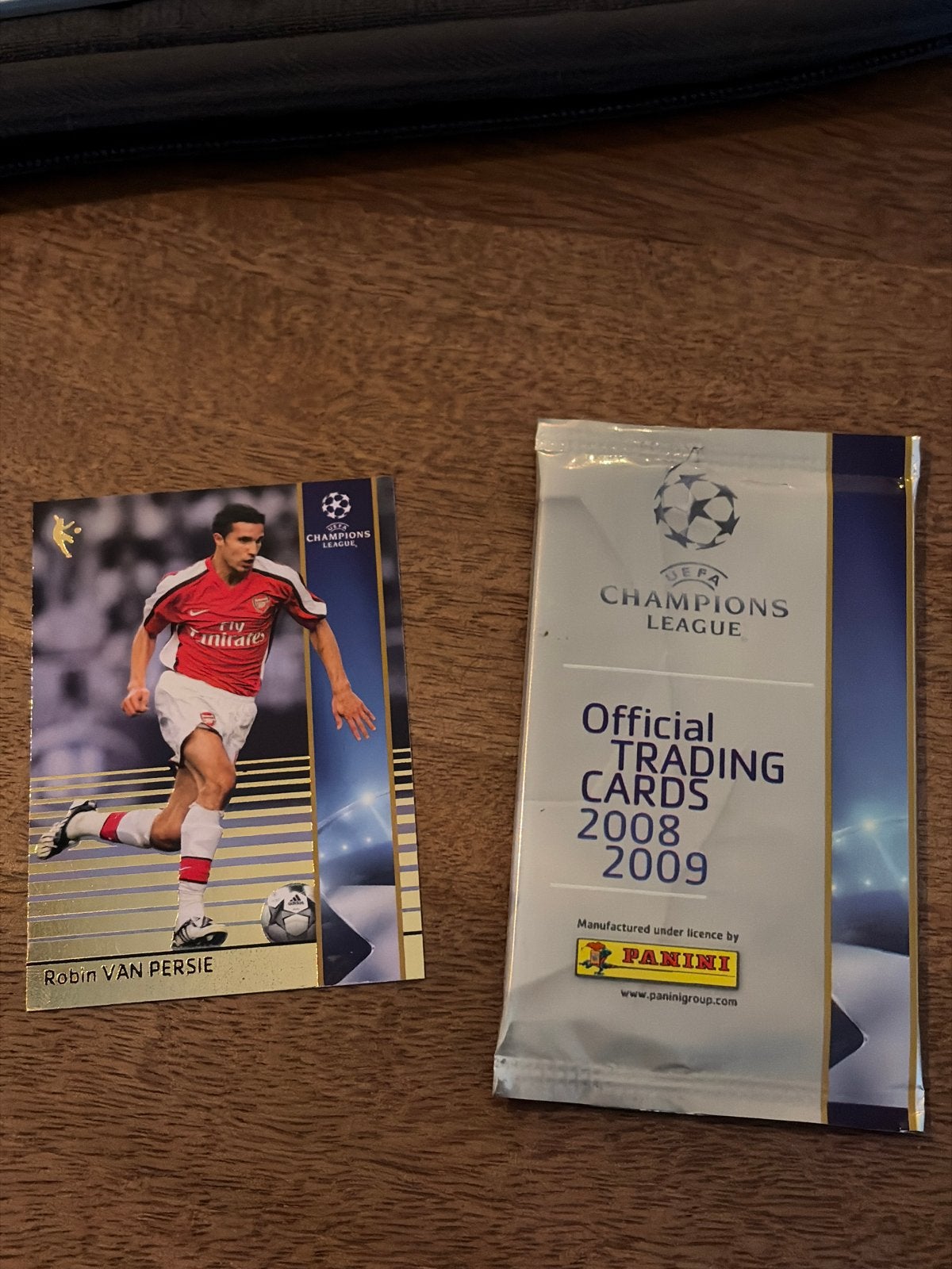 Panini Champions League 2008/2009 Robin van Persie Arsenal, Verzamelen, Sportartikelen en Voetbal, Ophalen of Verzenden, Nieuw