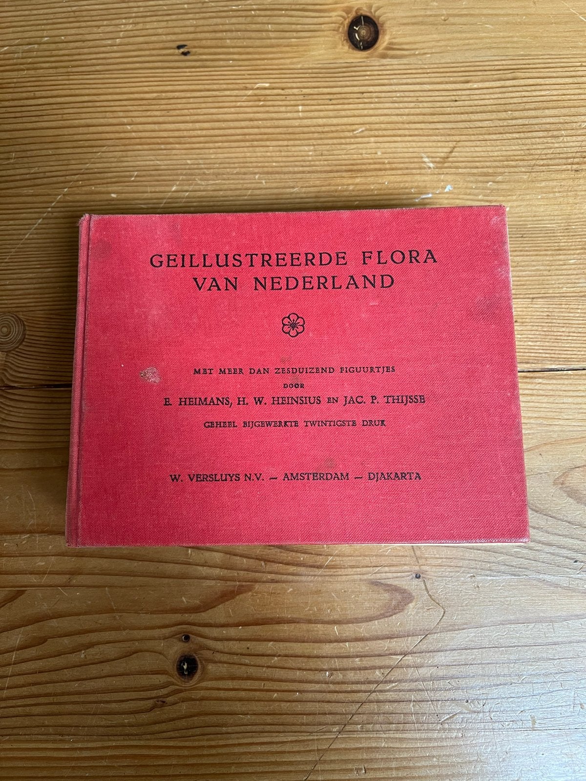 Geïllustreerde Flora van Nederland - 20e Druk, Boeken, Natuur, Gelezen, Bloemen, Planten en Bomen, Ophalen of Verzenden