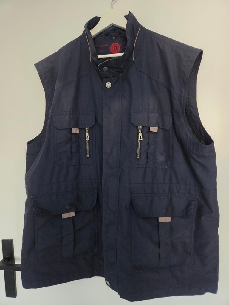 Bentonville heren bodywarmer maat 64, Blauw, Overige maten, Ophalen of Verzenden, Bentonville