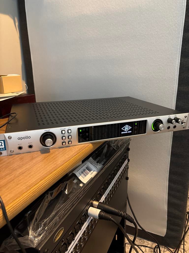 Universal Audio Apollo QUAD thunderbolt Interface Unison, Ophalen of Verzenden, Zo goed als nieuw