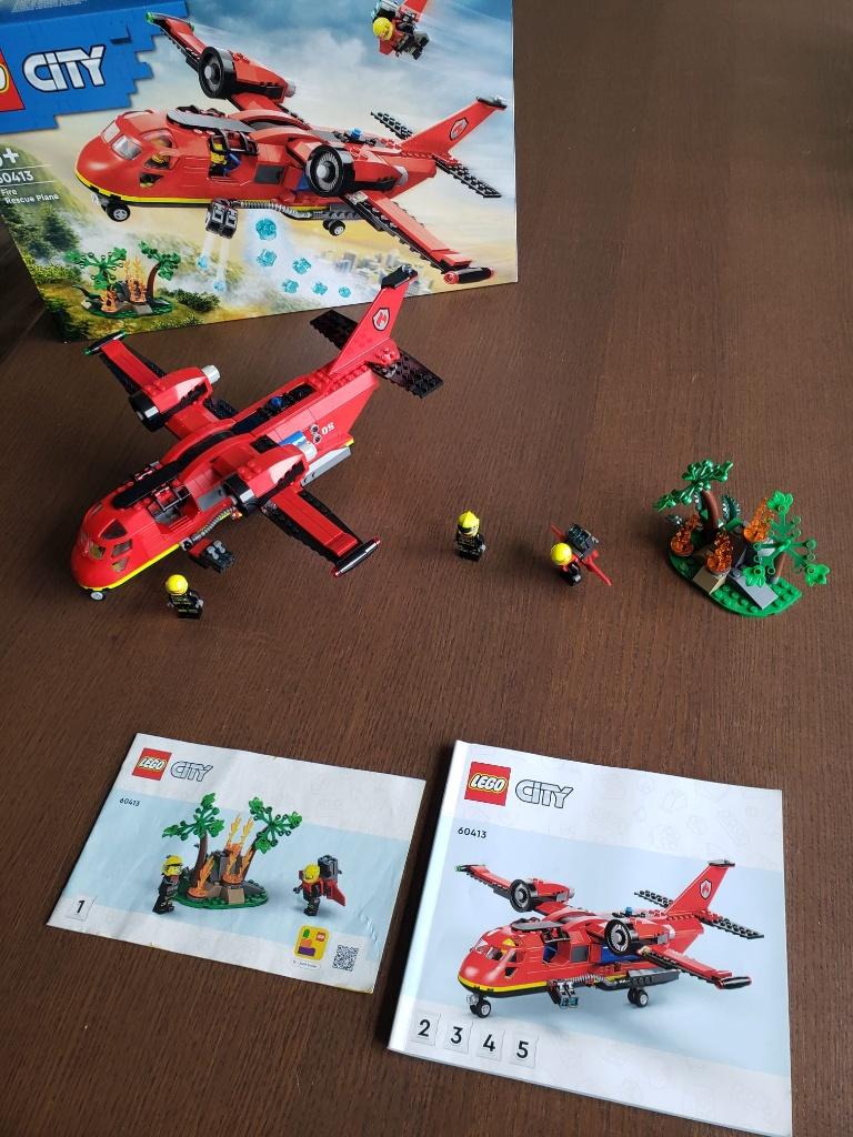Lego Fire Rescue Plane (60413), Ophalen, City, Lego, Zo goed als nieuw