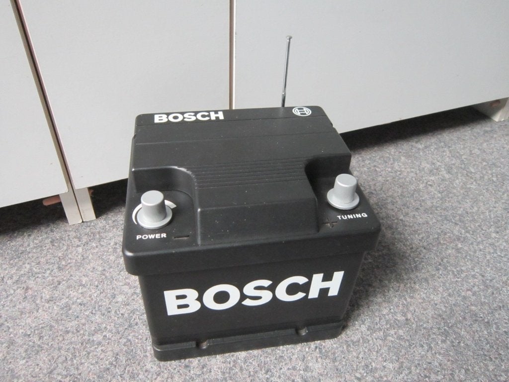 BOSCH RECLAME ACCU RADIO, Ophalen, Gebruikt, Overige typen