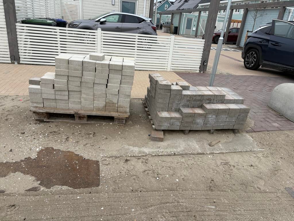 Oprit stenen, Tuin en Terras, Tegels en Klinkers, Ophalen, Gebruikt, Klinkers, 5 tot 10 m²