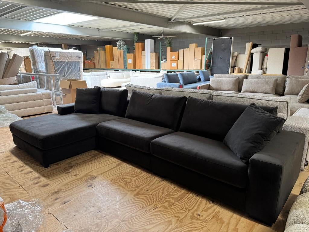 Hoekbank River l Whoon l Meubilex l van €2470 voor €1199, Ophalen, 100 tot 125 cm, Hoekbank, 300 cm of meer