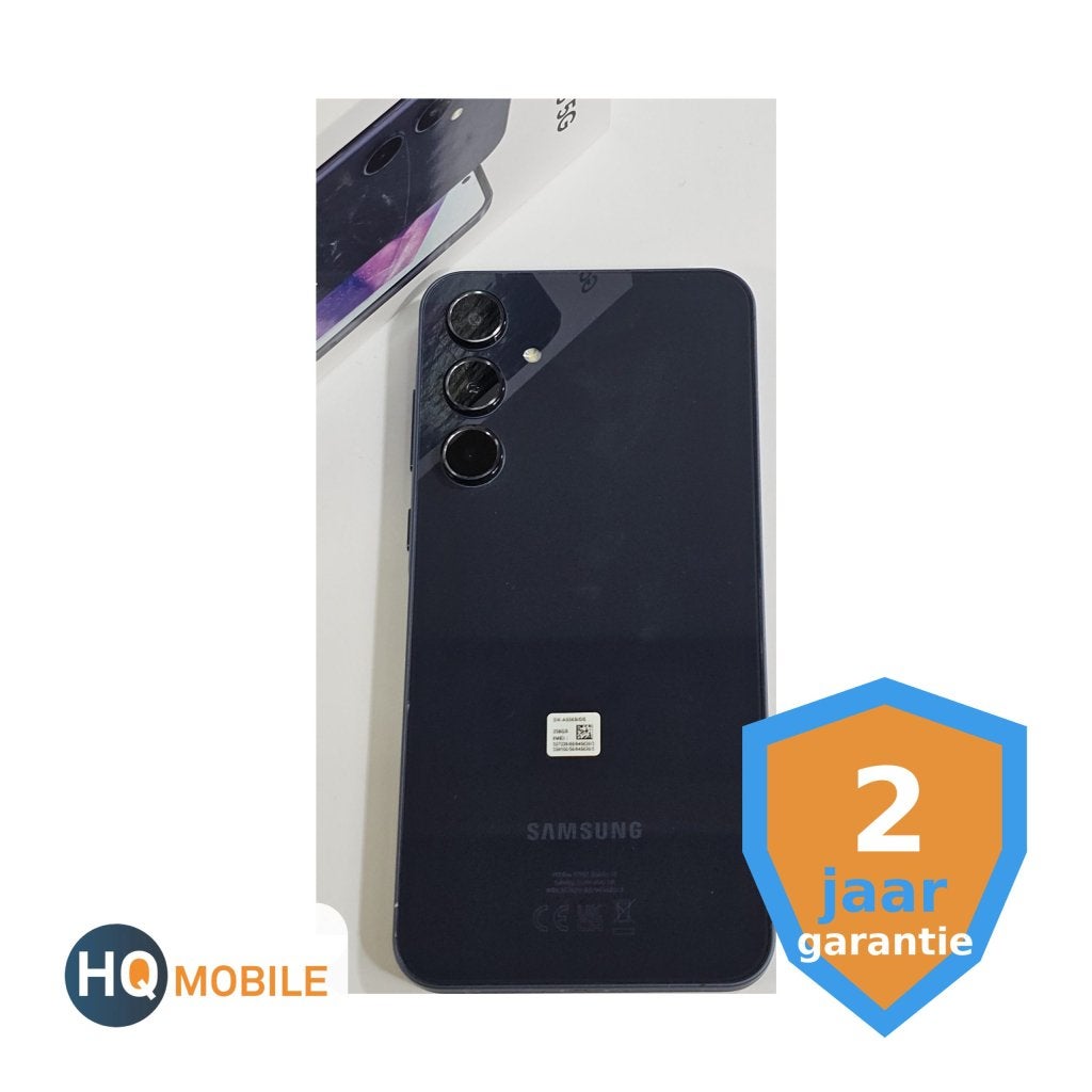 Samsung Galaxy A55 5G - 256GB - Zwart | Retourdeal, Zwart, Touchscreen, Nieuw, Ophalen of Verzenden