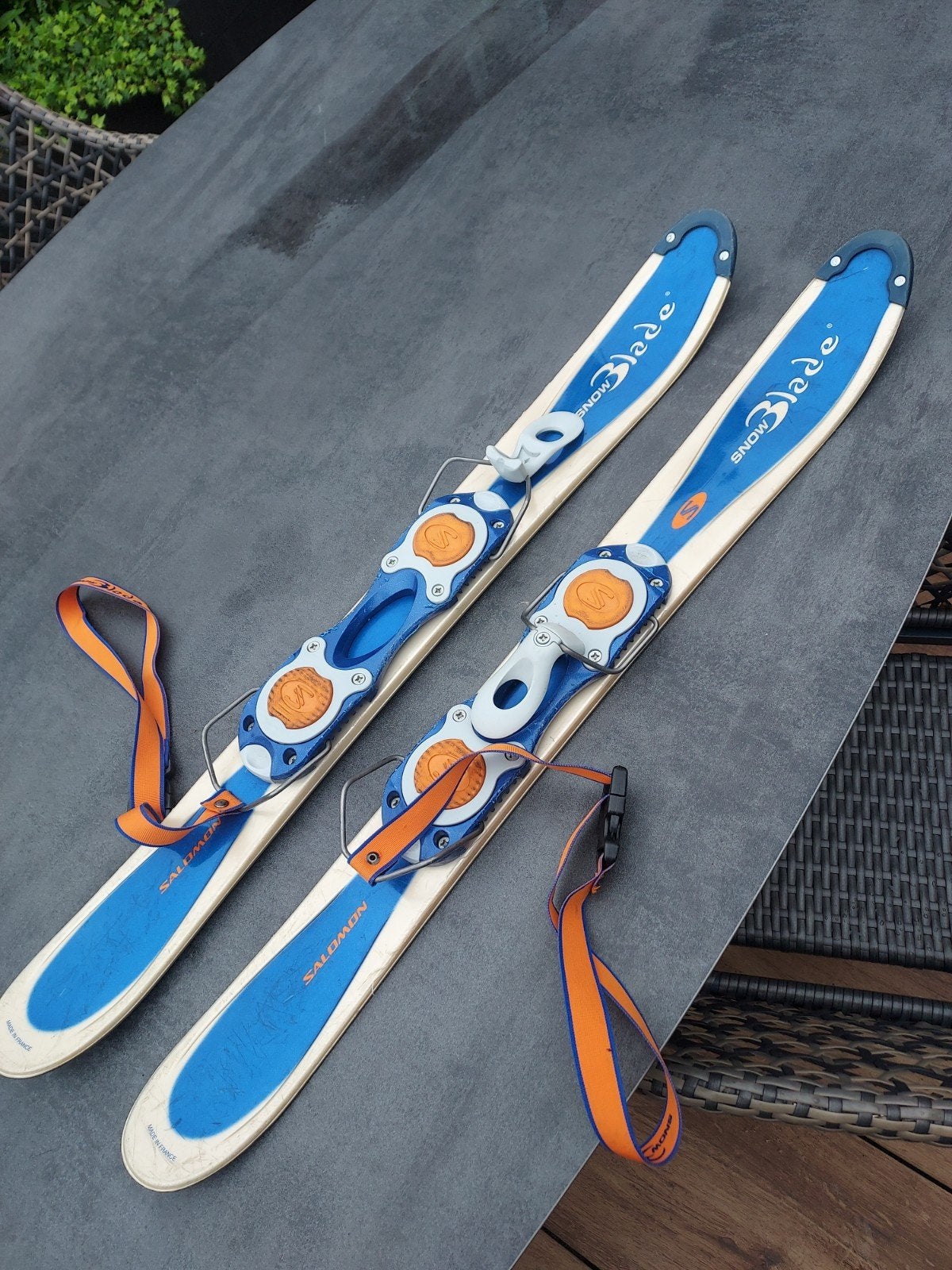 Salomon Snowblade Ski's met Draagtas, Gebruikt, Skiën, Minder dan 100 cm, Ski's