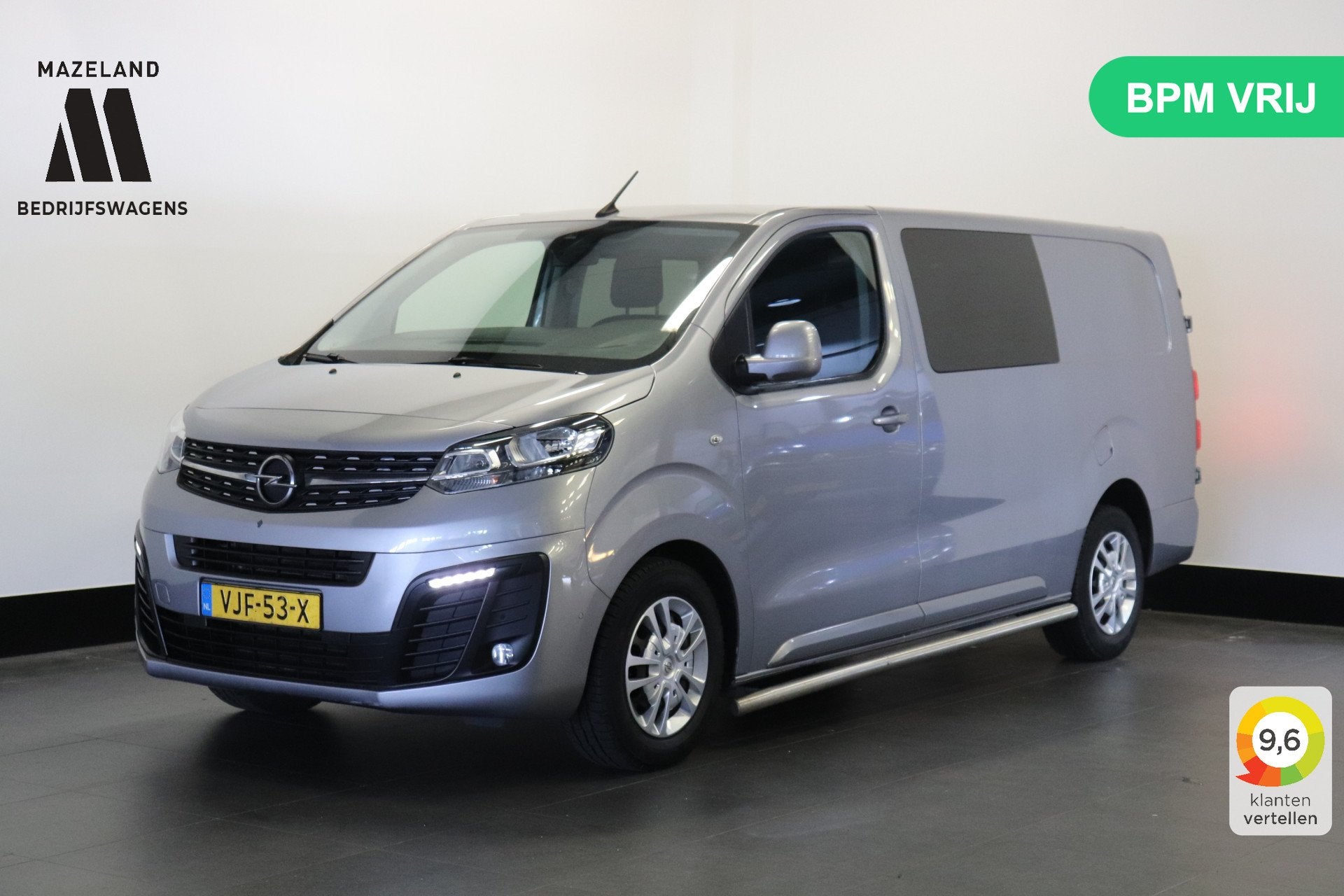 Opel Vivaro 2.0 CDTI 122PK L3 Dubbele Cabine EURO 6 - Airco, Auto's, Bestelauto's, Voorwielaandrijving, Stof, Gebruikt, 4 cilinders