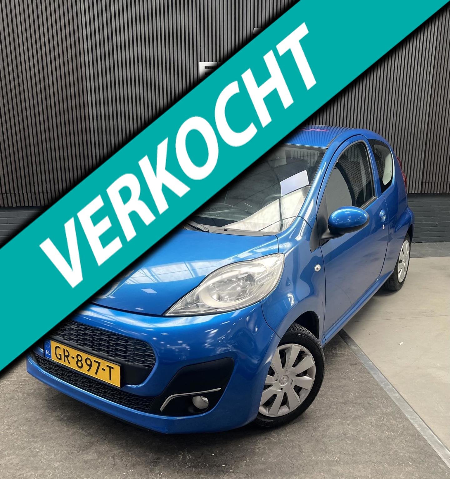 Peugeot 107 1.0 Première - elektr ramen - centrale deurverg, Voorwielaandrijving, Euro 5, Stof, Gebruikt