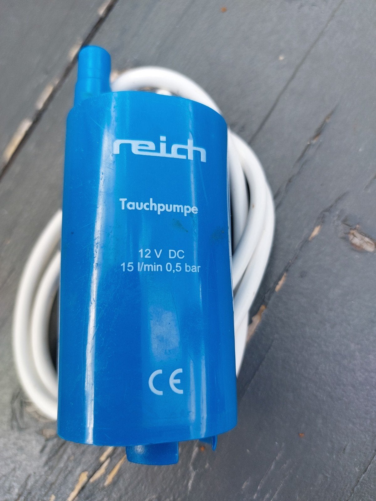Reich Tauchpumpe 12V DC, 15 l/min, 0,5 bar, Ophalen of Verzenden, Nieuw, Elektrisch, Dompelpomp