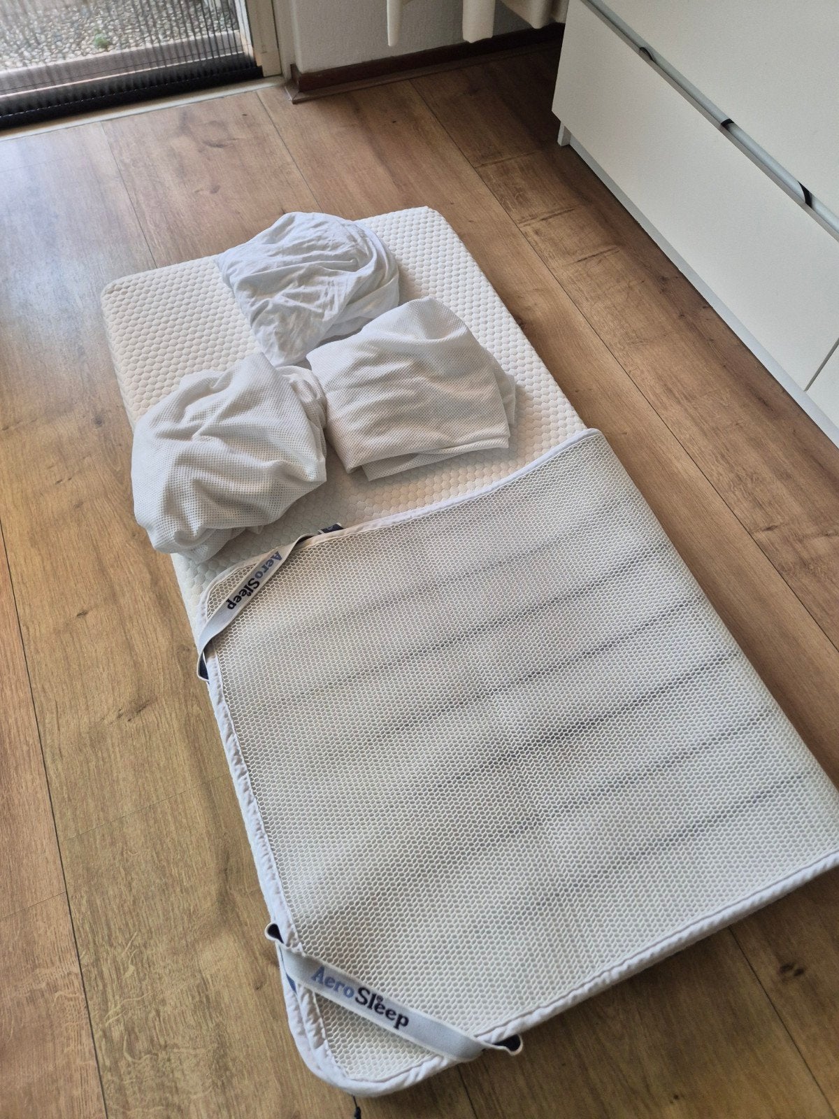 Aerosleep matras, topper en hoeslakens, Ophalen, Jongetje of Meisje, Wit, Overige typen
