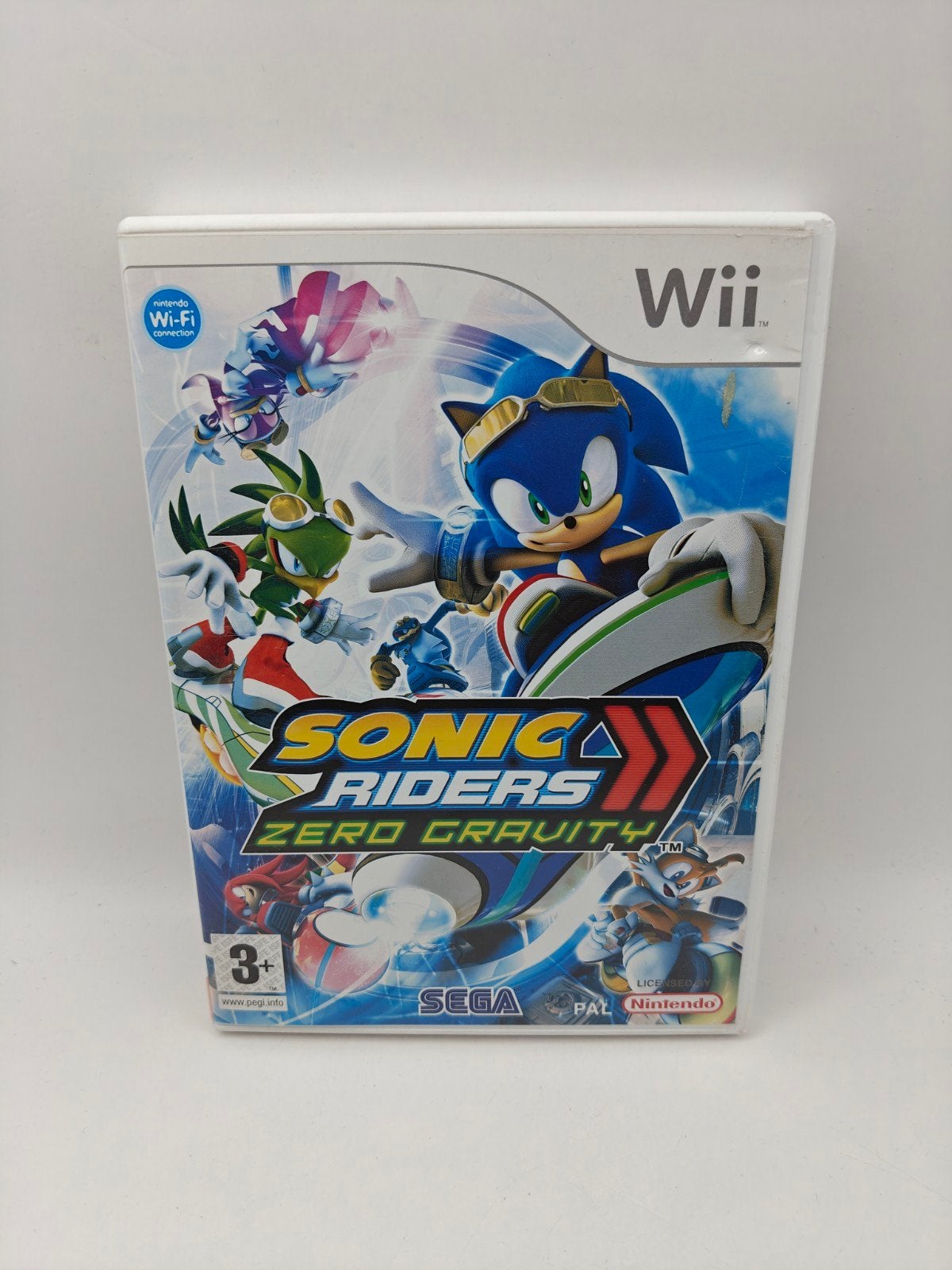 Sonic Riders Zero Gravity - Nintendo Wii, Support@sega.co.uk, Racen en Vliegen, 2 spelers, Eén computer