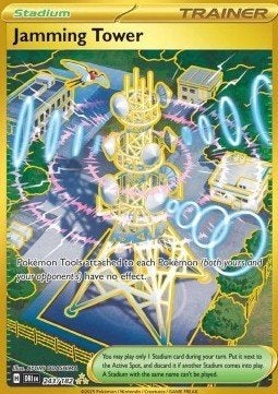 JAMMING TOWER 243/182 - DESTINED RIVALS, Ophalen of Verzenden, Nieuw, Losse kaart, Foil