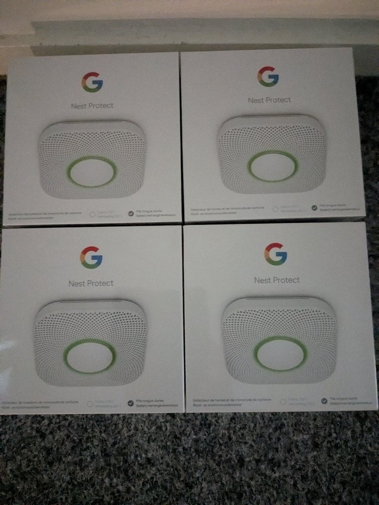 Google Nest Protect V2 Batterij *NIEUW*, Detector, Sensor of Melder, Nieuw, Ophalen of Verzenden, Rook